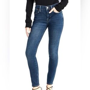 Frame le high skinny crop Jeans in dame wash women’s size 26